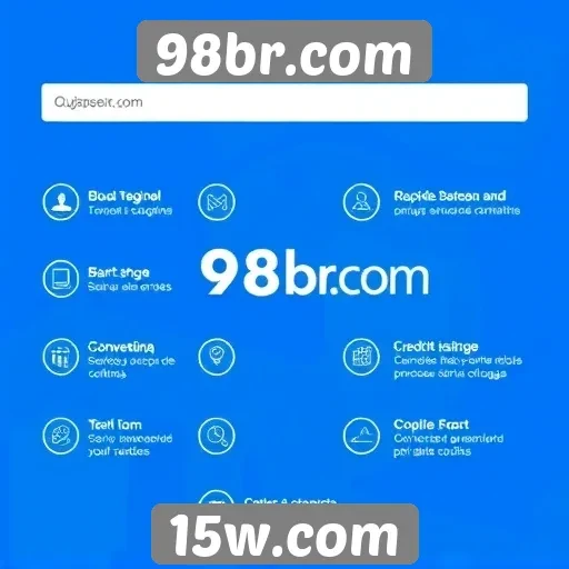 Avaliação de recursos e funcionalidades do 98br.com